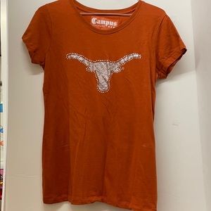 NWOT University of Texas Jeweled T-shirt Size L
